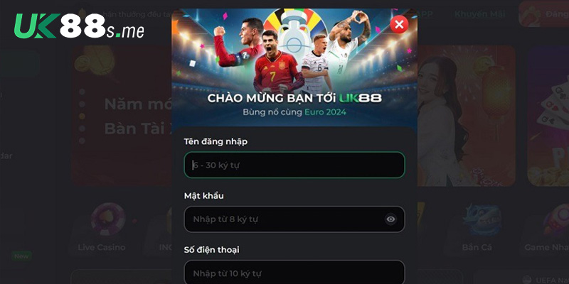 Đăng nhập tài khoản