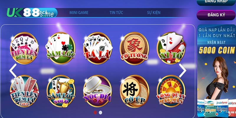 Tổng hợp một số tựa game đổi thưởng uy tín được cung cấp